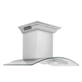 ZLINE 36" Wall Mount Range Hood, Bluetooth Speakers, KN4CRN-BT-36