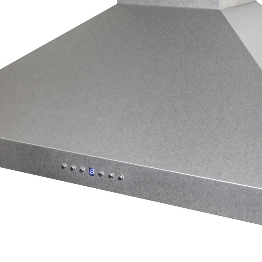 ZLINE 36" Wall Mount Range Hood in Snow Finished Stainless, 8KL3S-36