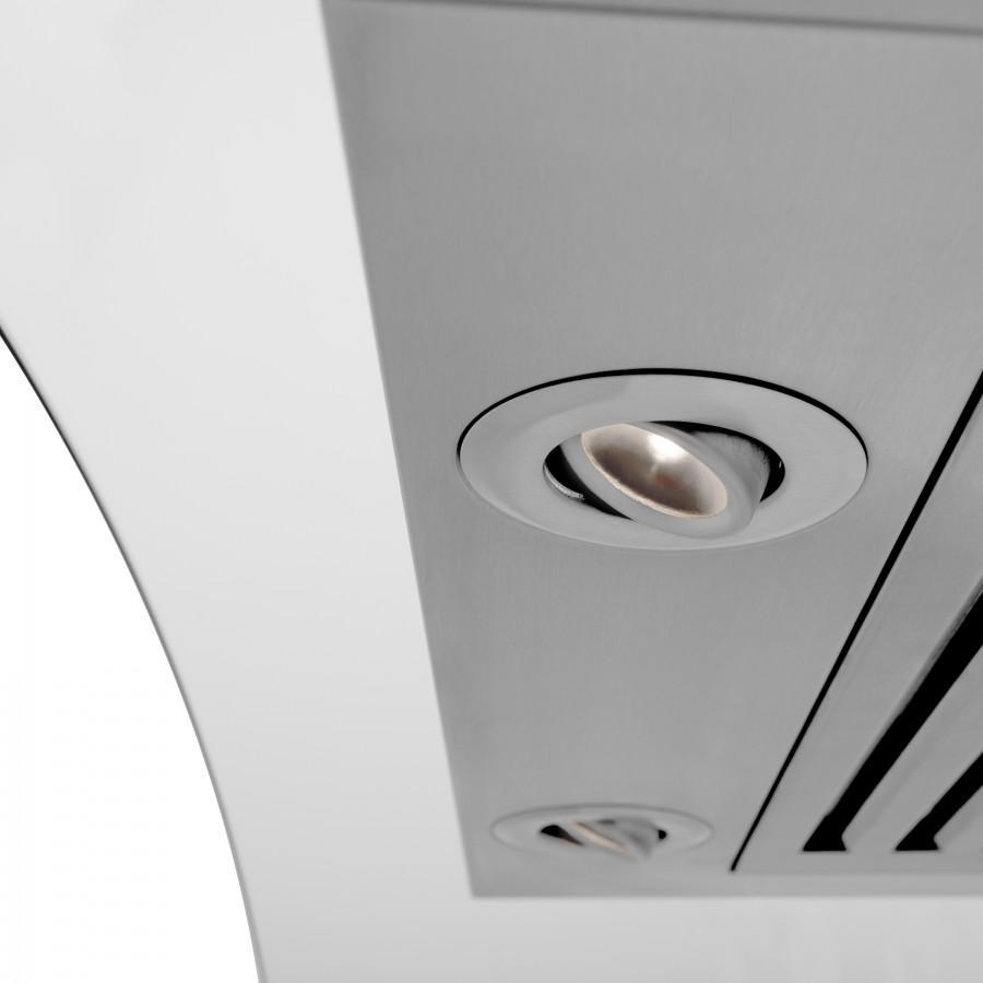 ZLINE 36" Wall Range Hood, Built-in CrownSound® Bluetooth Speakers, KZCRN-BT-36