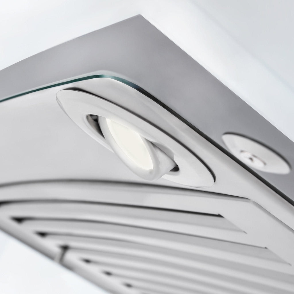 ZLINE 36" Wall Range Hood, Stainless, Bluetooth Speakers, KNCRN-BT-36