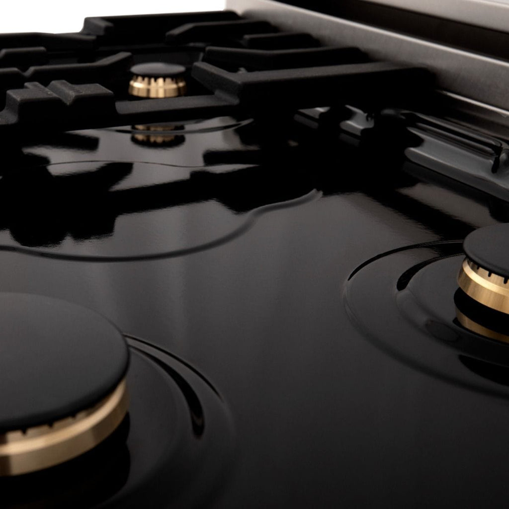ZLINE 4 Brass Burners, BRASSBR-30