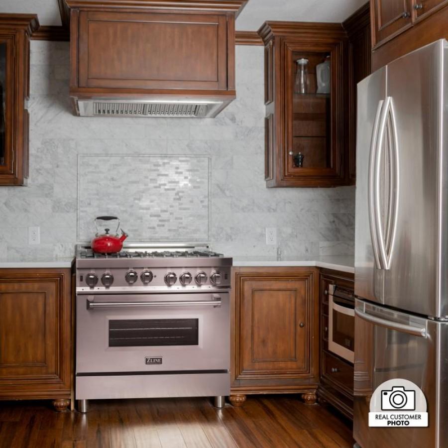 ZLINE 40" Remote Dual Blower Stainless Range Hood Insert, 721-RD-40