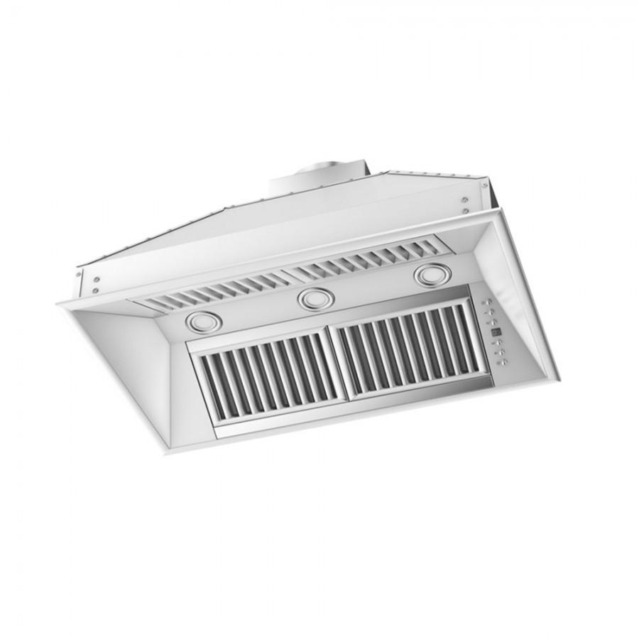 ZLINE 40" Remote Dual Blower Stainless Range Hood Insert, 721-RD-40