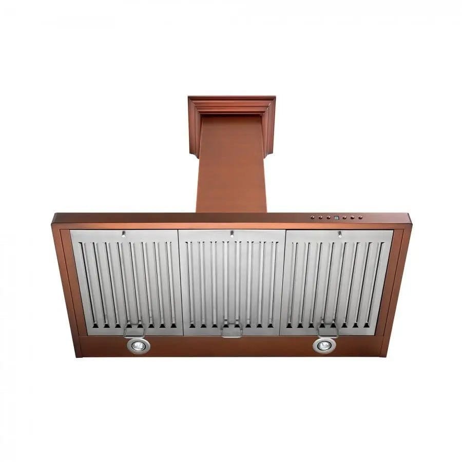 ZLINE 42" Copper Wall Range Hood, 8KBC-42
