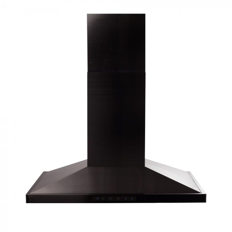 ZLINE 42" Island Range Hood in Black Stainless Steel, BSGL2iN-42