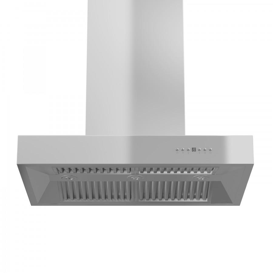 ZLINE 42" Stainless Steel Island Range Hood, KECOMi-42