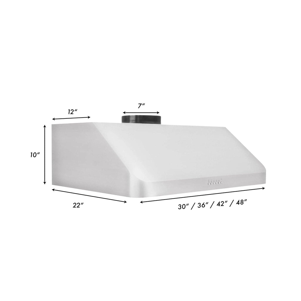 ZLINE 42" Under Cabinet Stainless Steel Range Hood 623-42