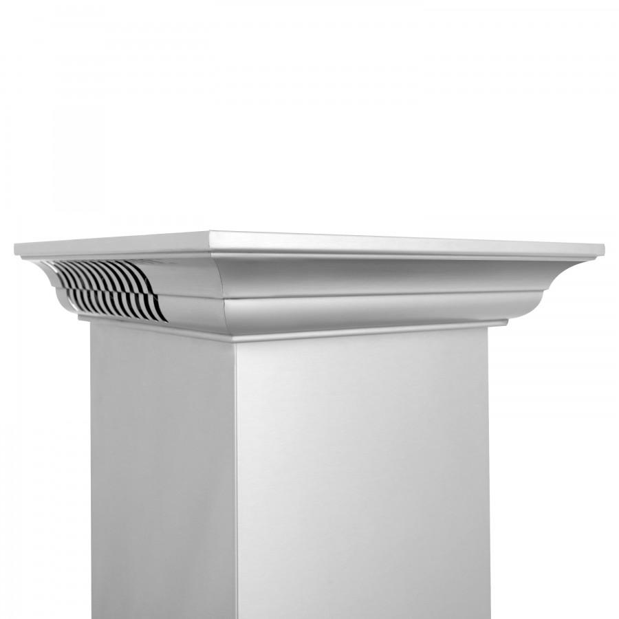 ZLINE 42" Wall Range Hood, Built-in CrownSound® Bluetooth Speakers, KL2CRN-BT-42