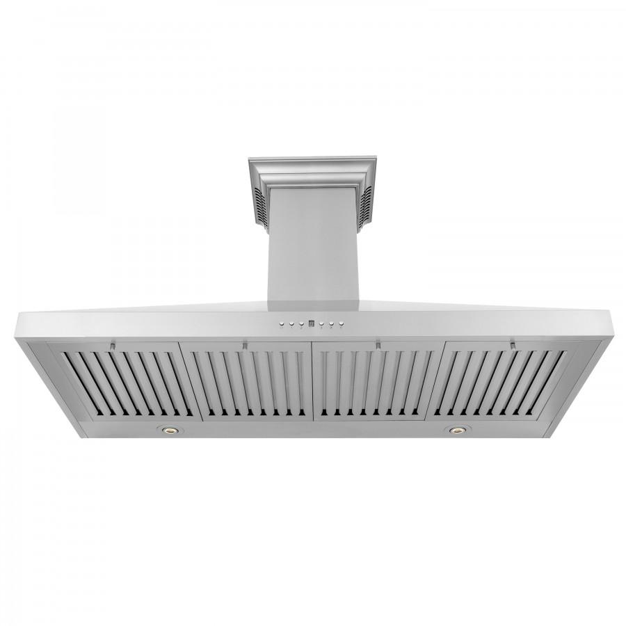 ZLINE 42" Wall Range Hood, Built-in CrownSound® Bluetooth Speakers, KL3CRN-BT-42