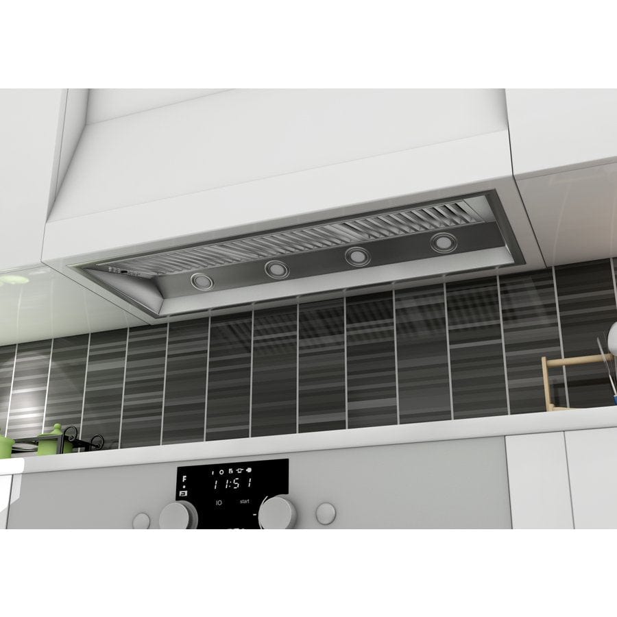 ZLINE 46" Stainless Steel Under Cabinet Range Hood Insert, 698-46