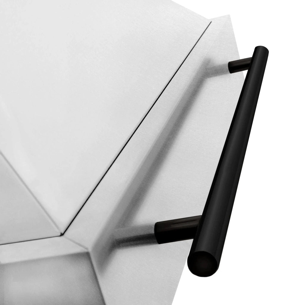 ZLINE 48" Autograph DuraSnow Stainless Steel Hood 8654SNZ-48-MB