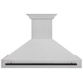 ZLINE 48" Autograph DuraSnow Stainless Steel Hood 8654SNZ-48-MB