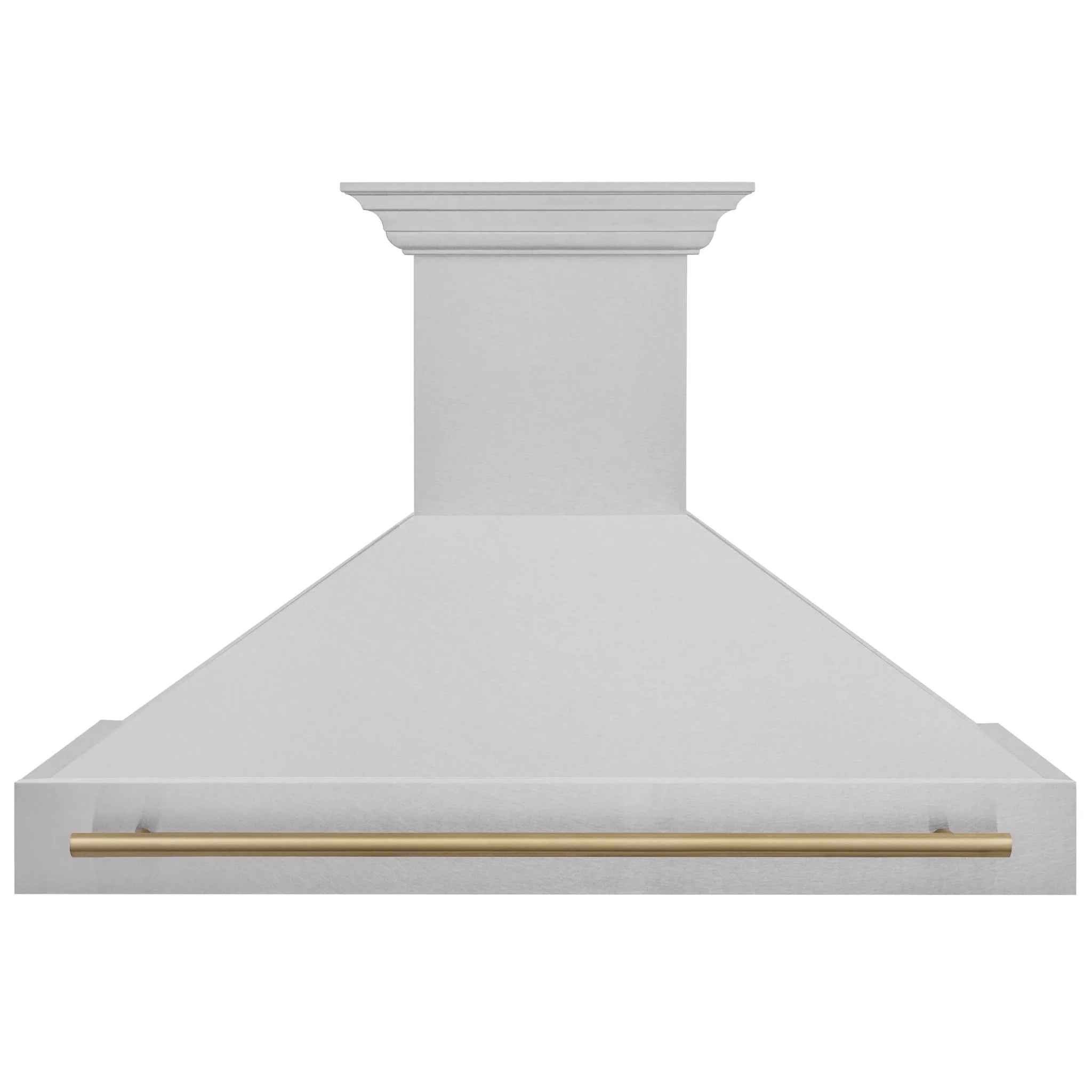 ZLINE 48" Autograph DuraSnow Stainless Steel Range Hood 8654SNZ-48-CB