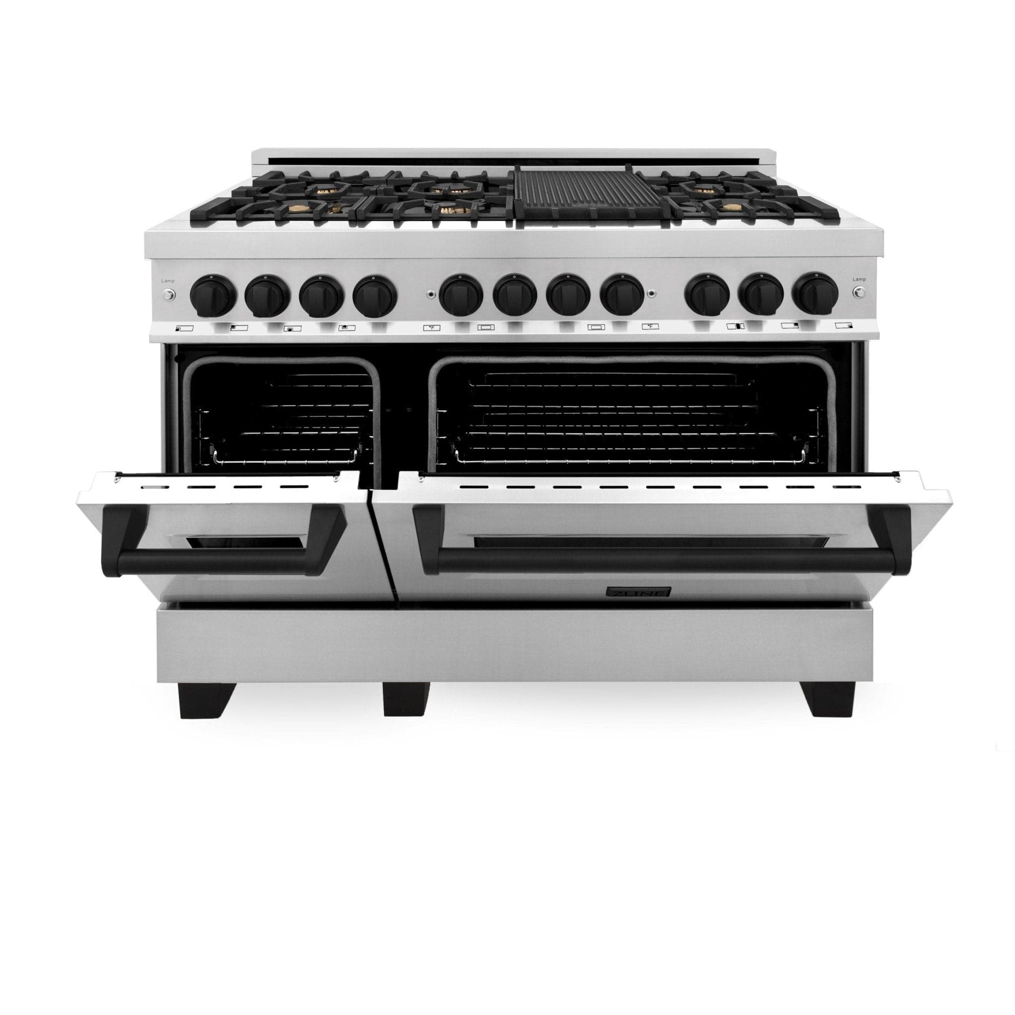 ZLINE 48" Autograph Edition, Dual Fuel Range, RAZ-48-MB