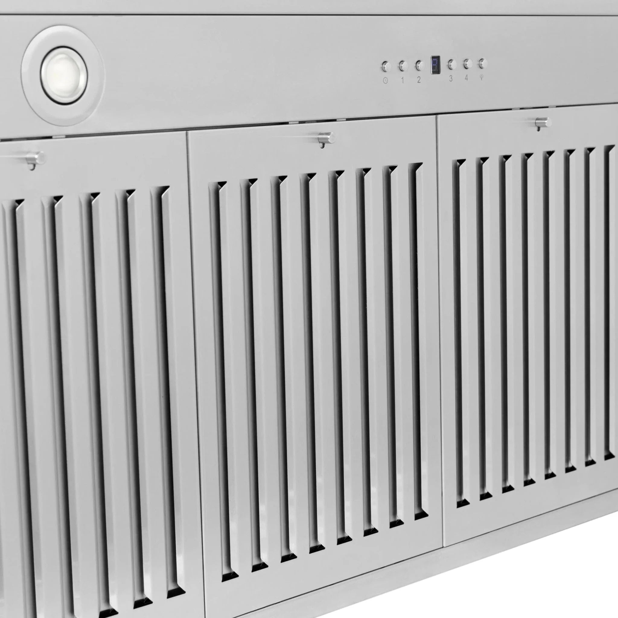 ZLINE 48" Autograph Edition Stainless Steel Range Hood with Stainless Steel Shell and Champagne Bronze Accents KB4STZ-48-CB