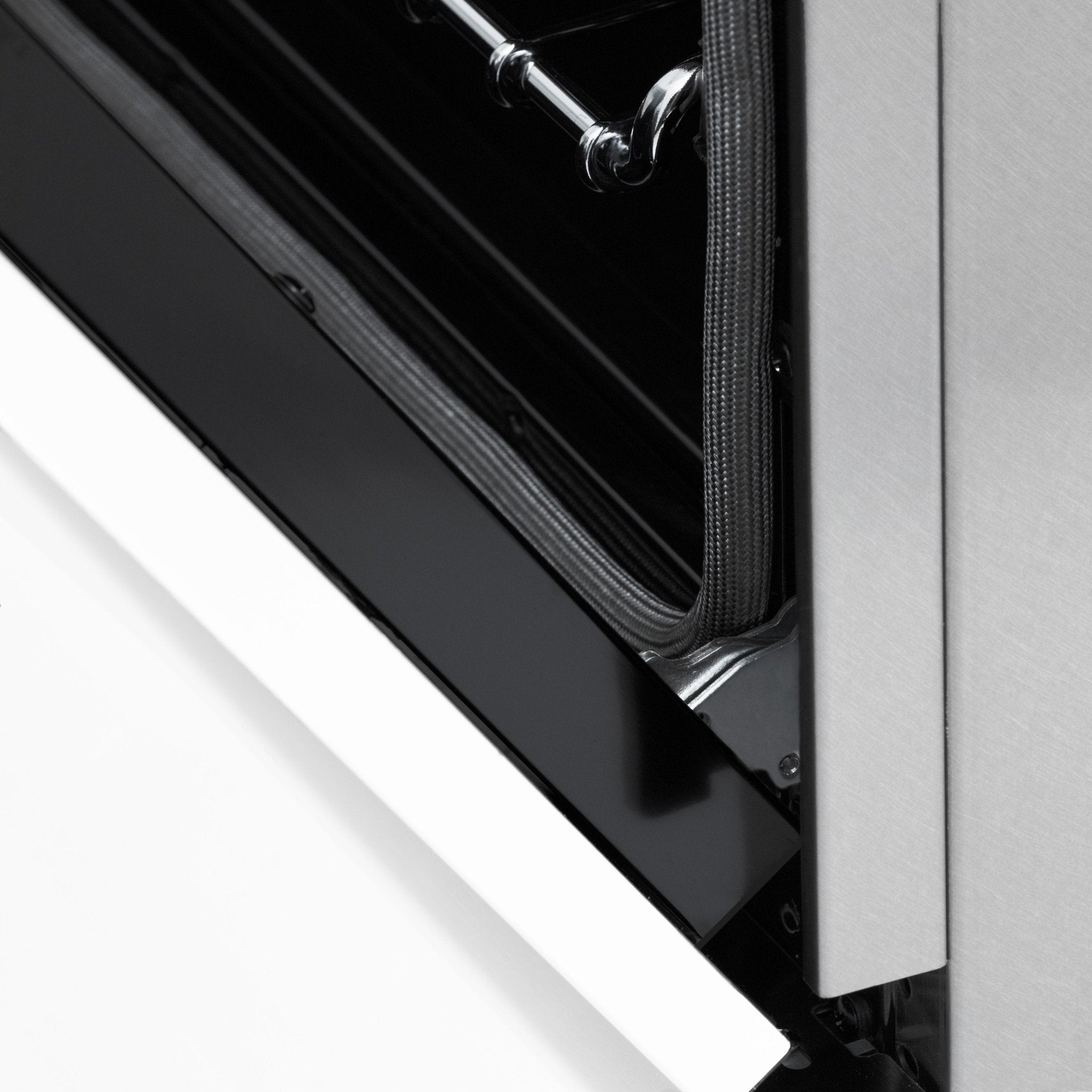 ZLINE 48" Autograph, Range, Dual Fuel, White door, RASZ-WM-48-MB