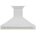 ZLINE 48" Autograph Stainless Wall Range Hood, 8654STZ-48-G