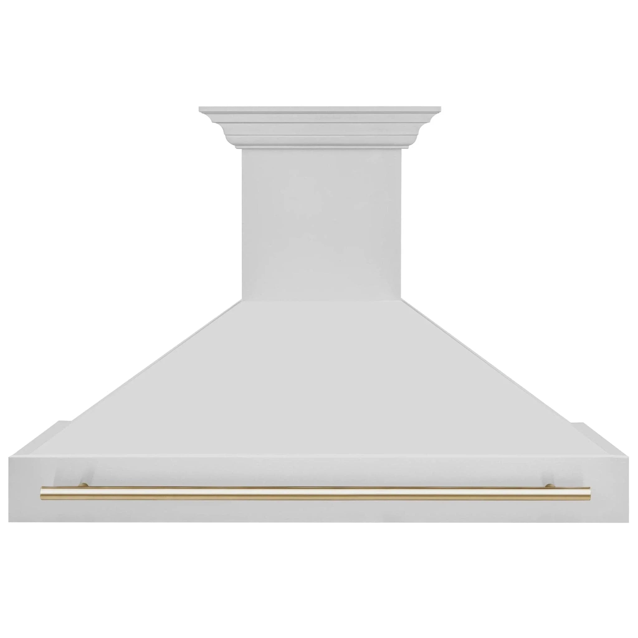 ZLINE 48" Autograph Stainless Wall Range Hood, 8654STZ-48-G