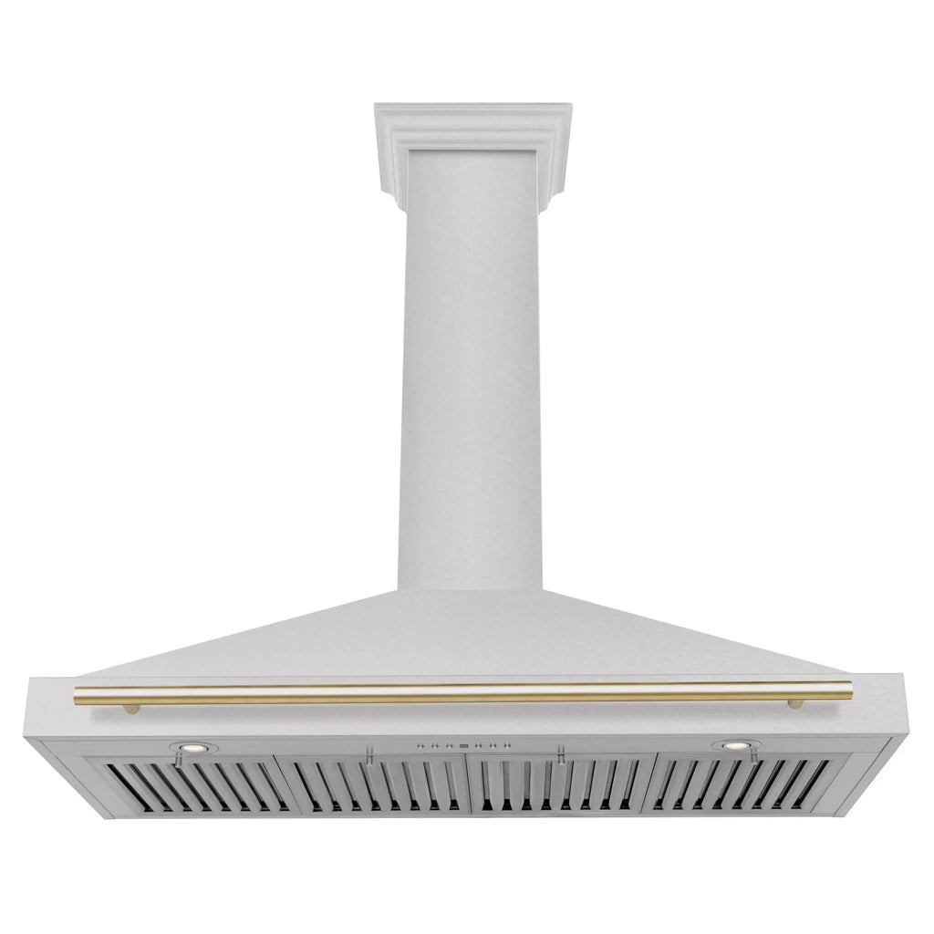 ZLINE 48" Autograph Stainless Wall Range Hood KB4SNZ-48-G