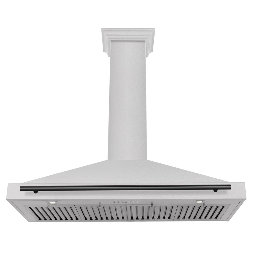 ZLINE 48" Autograph Stainless Wall Range Hood KB4SNZ-48-MB