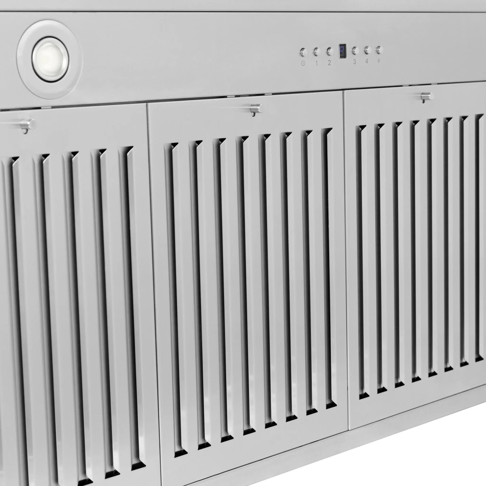 ZLINE 48" Fingerprint Resistant Stainless Steel Range Hood with Stainless Steel Handle KB4SNX-48