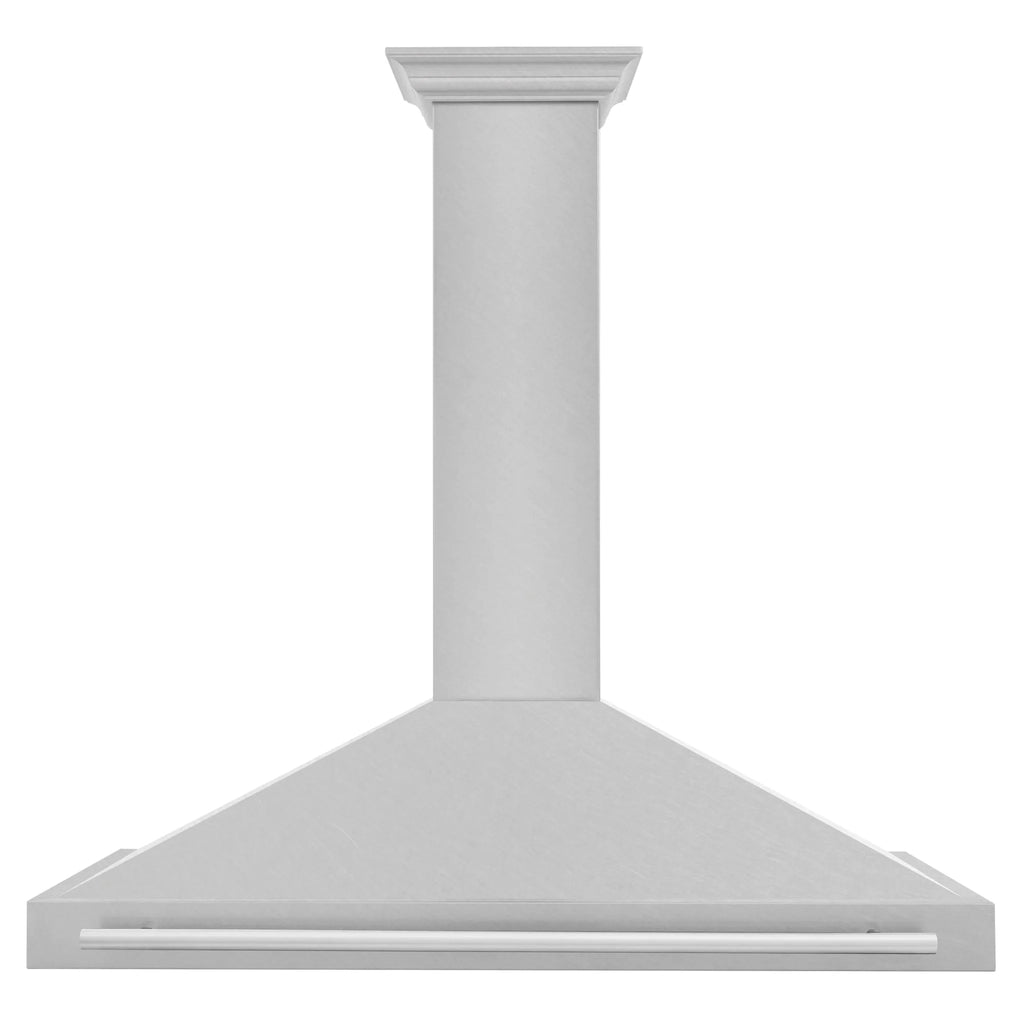 ZLINE 48" Fingerprint Resistant Stainless Steel Range Hood with Stainless Steel Handle KB4SNX-48