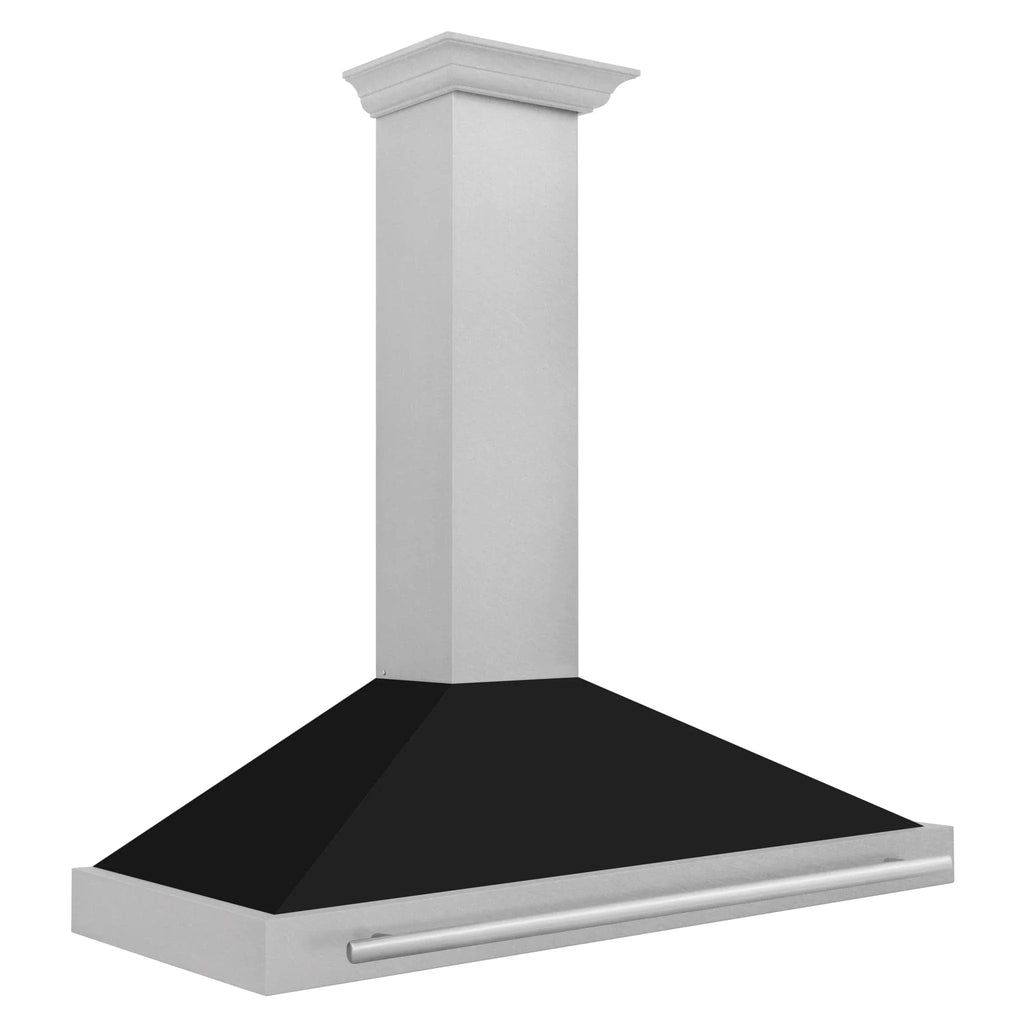 ZLINE 48" Stainless Range Hood Shell, Stainless Handle KB4SNX-BLM-48