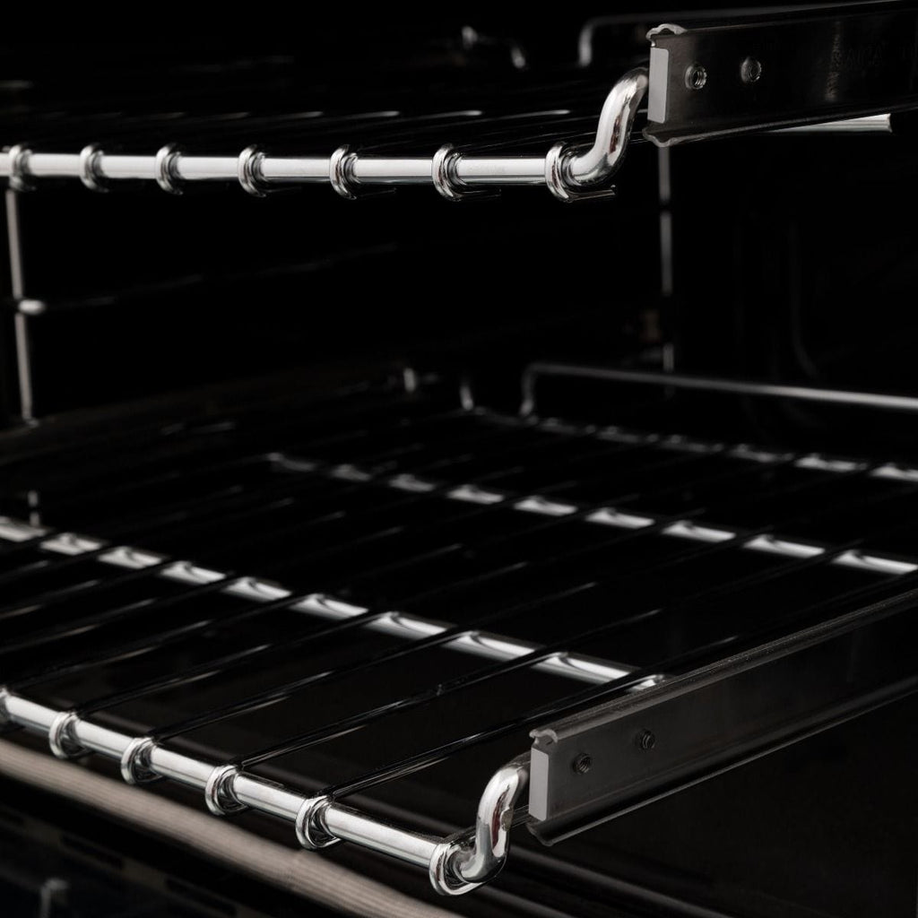ZLINE 48" Stainless Steel 6.0 cu.ft. 7 Gas Burner/Electric Oven Range with Griddle RA48