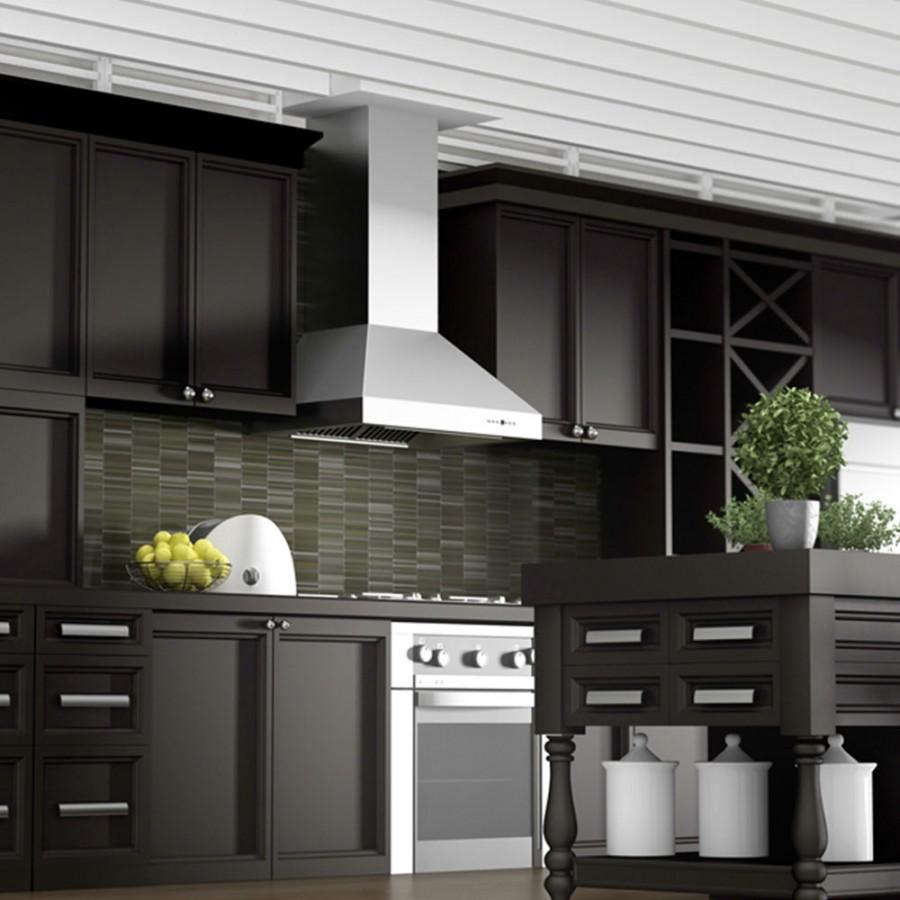 ZLINE 48" Stainless Steel Wall Range Hood, 697-48