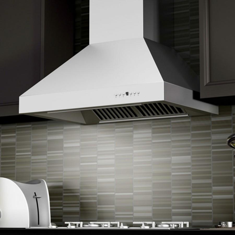 ZLINE 48" Stainless Steel Wall Range Hood, 697-48