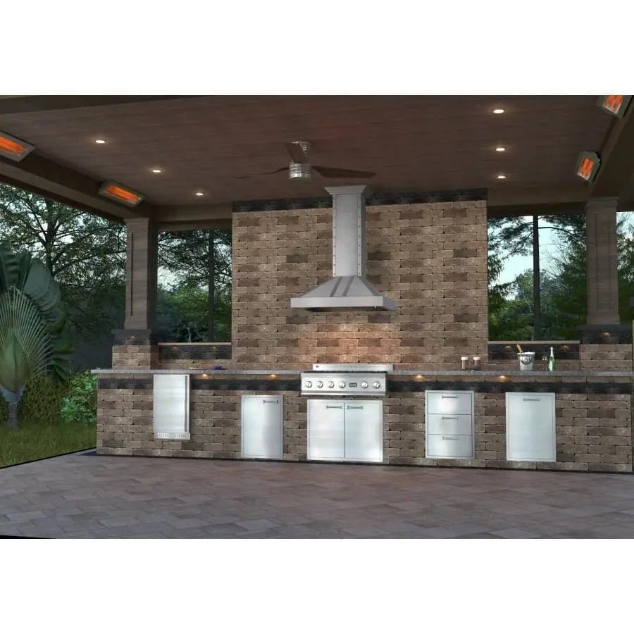 ZLINE 48" Stainless Wall Range Hood 655-4SSSS-48