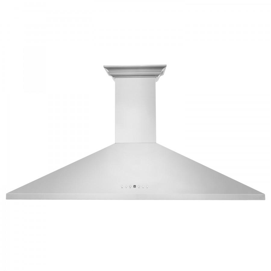 ZLINE 48" Wall Range Hood, Built-in CrownSound® Bluetooth Speakers, KL2CRN-BT-48