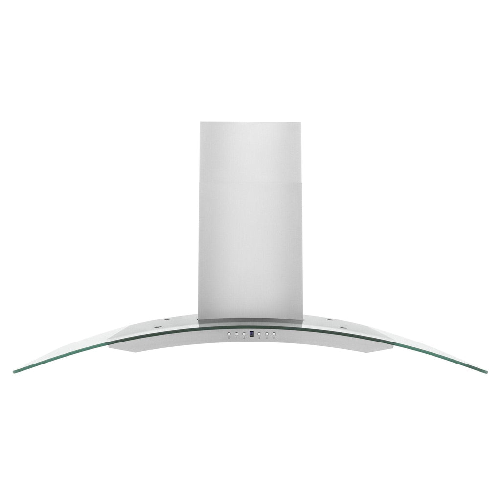 ZLINE 48" Wall Range Hood, Stainless Steel, Glass, KN4-48
