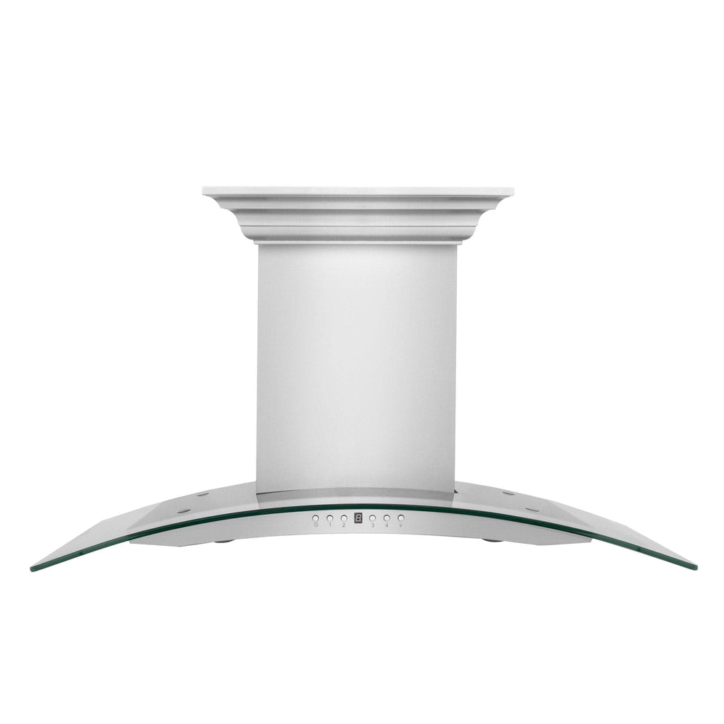 ZLINE 48" Wall Stainless Range Hood, Bluetooth Speakers, KN4CRN-BT-48