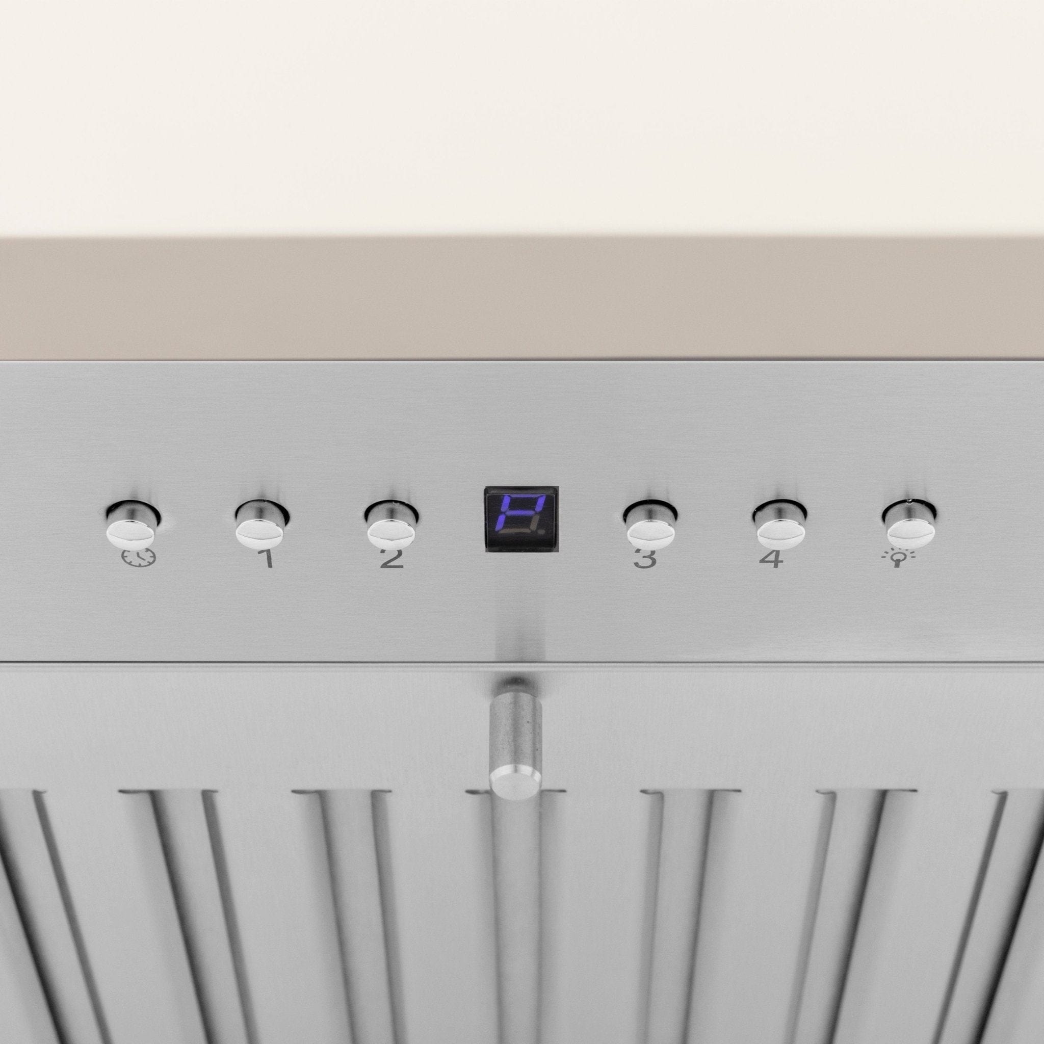 ZLINE 48" Wooden Wall Mount Range Hood in Cottage White, KPTT-48