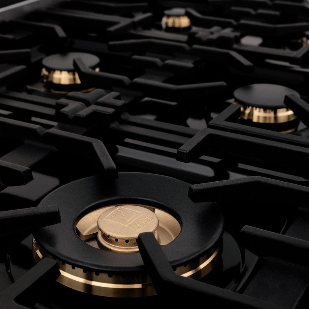 ZLINE 6 Brass Burners, BRASSBR-36