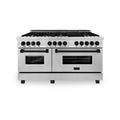 ZLINE 60" Autograph Edition, 7.4 cu. ft. Dual Fuel Range, RAZ-60-MB