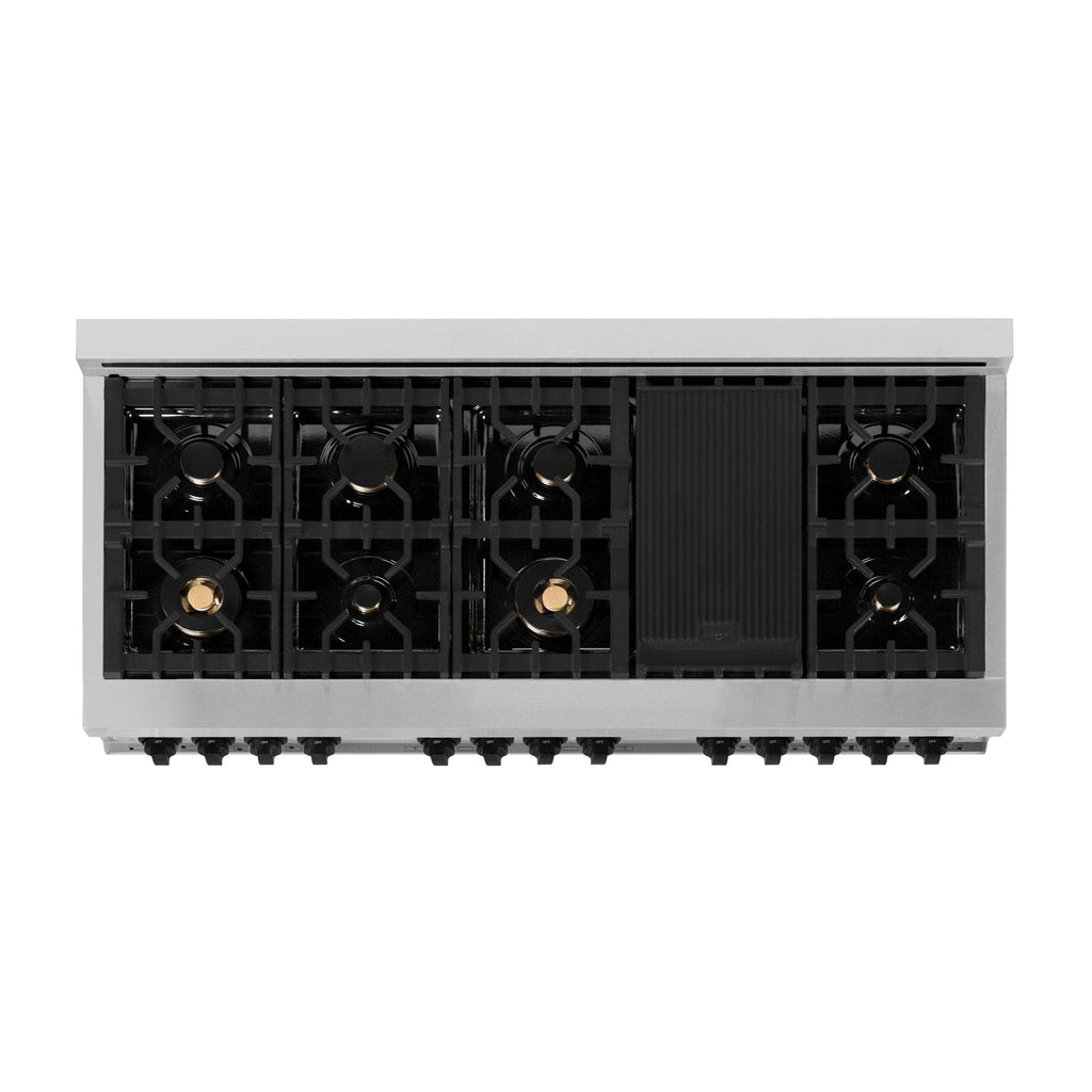 ZLINE 60" Autograph Edition, 7.4 cu. ft. Dual Fuel Range, RAZ-WM-60-MB