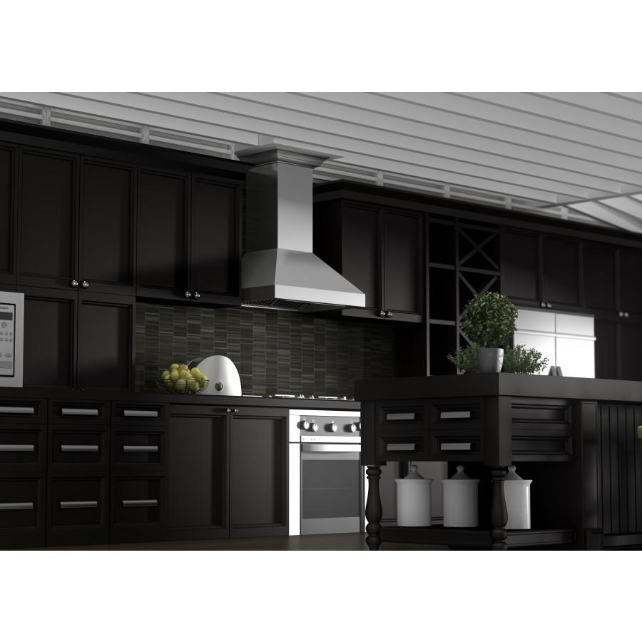 ZLINE 60" Professional Wall Range Hood, Stainless Steel, 597CRN-60