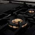 ZLINE 7 Brass Burners, BRASSBR-48