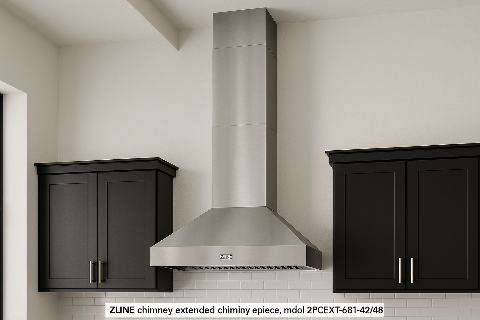ZLINE 71" Extended Chimney, 2PCEXT-681-42/48