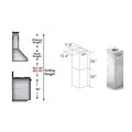 ZLINE 71" Extended Chimney, 2PCEXT-681i-30/36