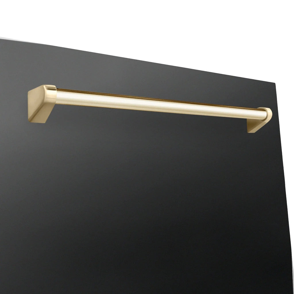 ZLINE Autograph Edition 24" Dishwasher Black Stainless, DWMTZ-BS-24-G