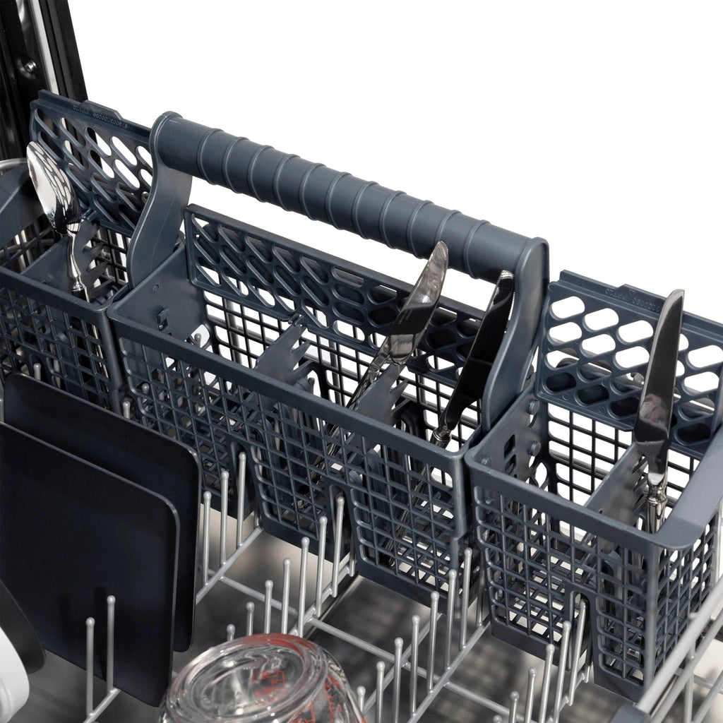 ZLINE Autograph Edition 24" Dishwasher DuraSnow, Gold DWMTZ-SN-24-G