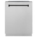 ZLINE Autograph Edition 24" Tall Tub Dishwasher DWMTZ-SN-24-MB