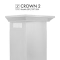 ZLINE Crown Molding #2 for Wall Range Hood, CM2-KB-304