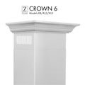 ZLINE Crown Molding #6 for Wall Range Hood, CM6-KB/KL2/KL3
