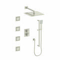 ZLINE Crystal Bay Thermostatic Shower System with Body Jets CBY-SHS-T3-BN