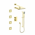 ZLINE Crystal Bay Thermostatic Shower System with Body Jets CBY-SHS-T3-PG
