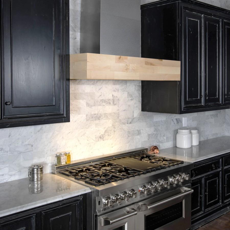 ZLINE 36" Remote Blower Wooden Wall Range Hood, 681M-RD-36
